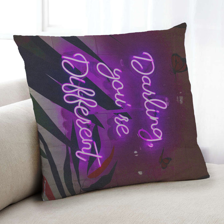 Wayfair purple pillows sale